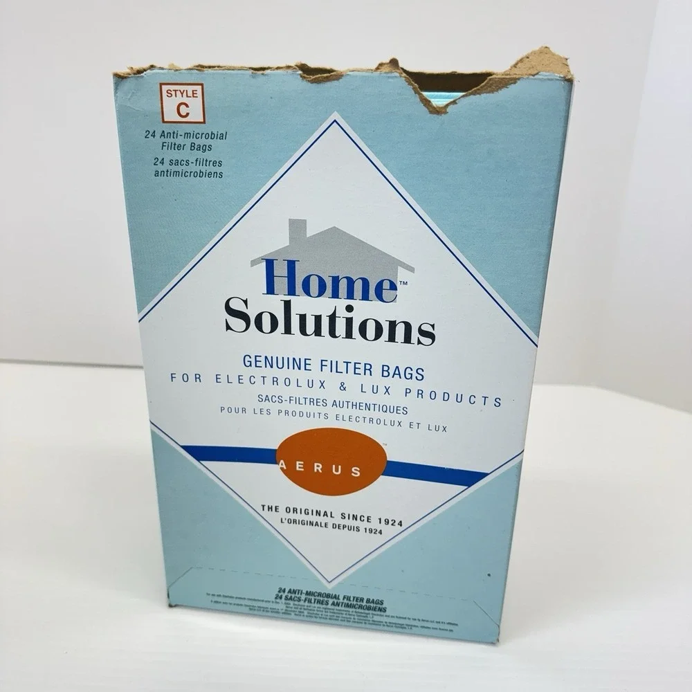 LOT of 30 AERUS Home Solutions Electrolux Vacuum Cleaner Filter Bags Type C